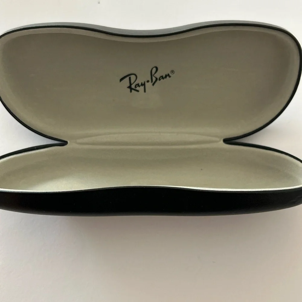 Ray-Ban Black and White Eyewear Case
